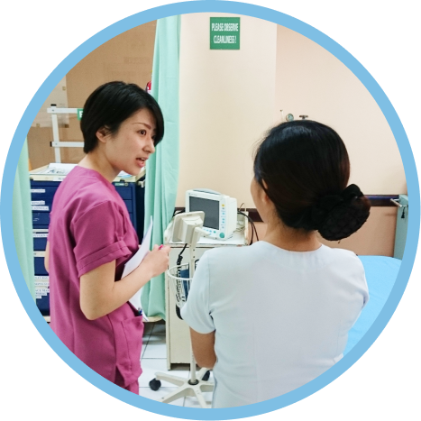 海外医療施設での実習を積み、国際的に活躍できる看護師を目指したい