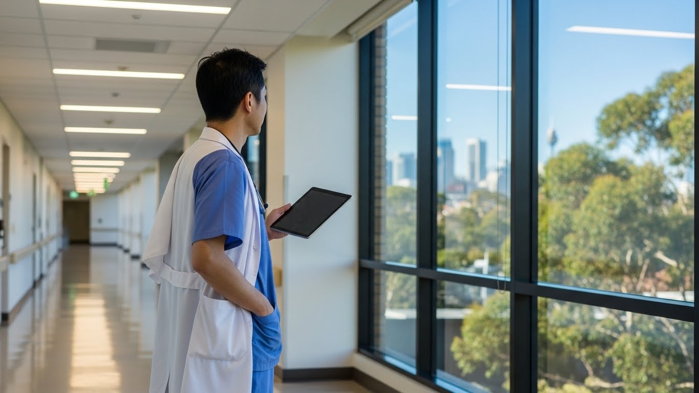 オーストラリアで医師として働くYさんのイメージ