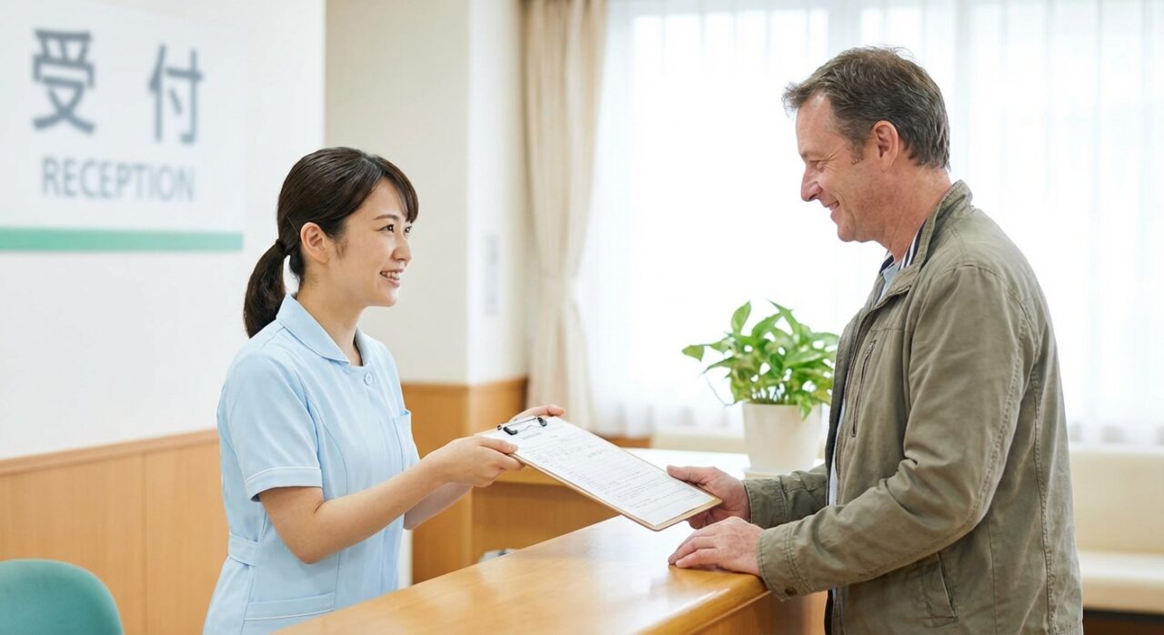病院 受付 英語 外国人患者 問診票