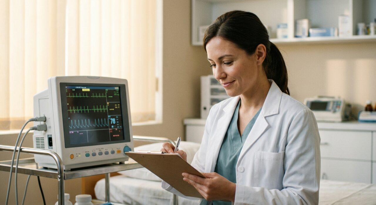 心電図 英語 説明方法 看護師