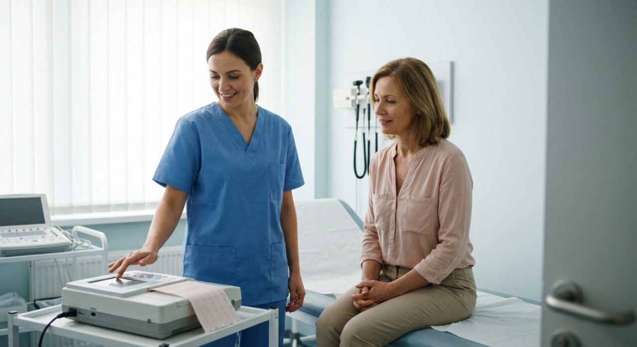 心電図検査 英語 患者への声かけ 看護師