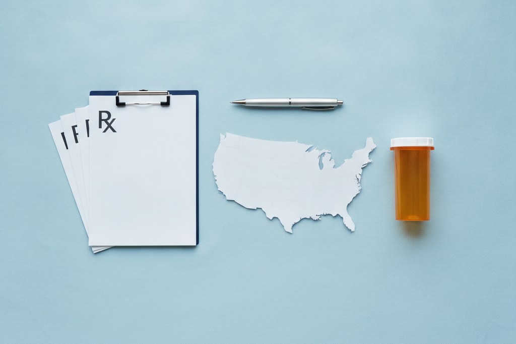 アメリカで薬剤師として働くための資格ルートをイメージした写真