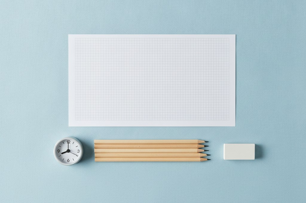 ライセンス試験の準備をイメージした写真